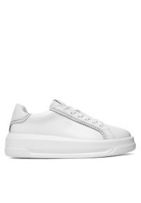 Love Moschino - LOVE MOSCHINO Sneakersy JA15025G1OIA0100 Biały. Kolor: biały. Materiał: skóra #1