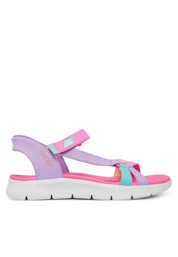 skechers - Sandały Skechers. Kolor: fioletowy