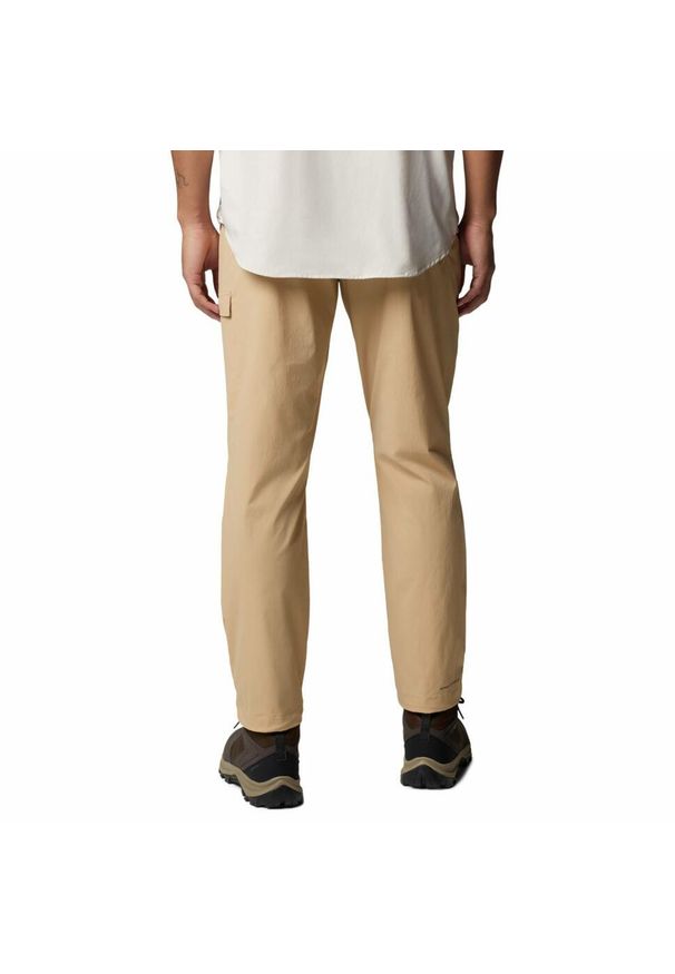 columbia - Spodnie trekkingowe męskie Columbia Sharpe Canyon Pant. Kolor: beżowy. Sport: turystyka piesza
