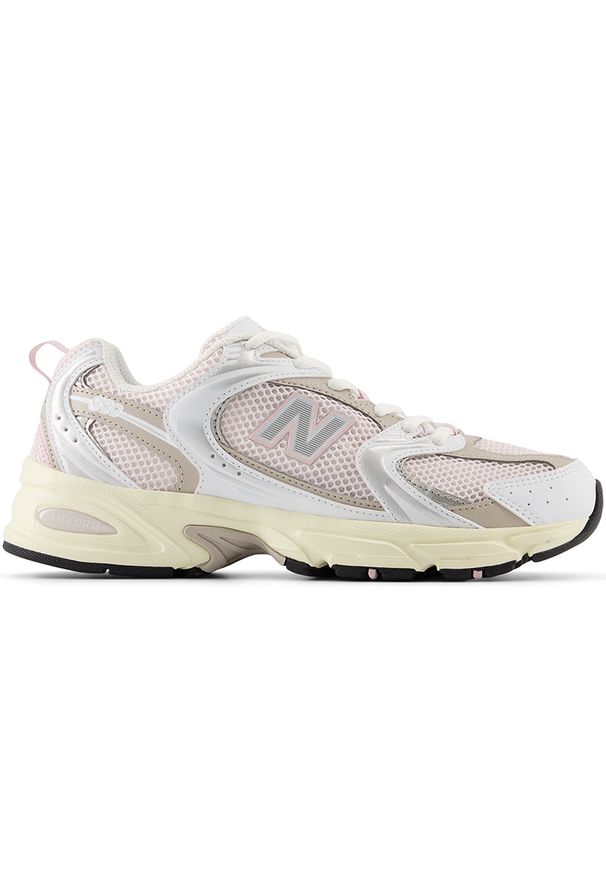 Buty damskie New Balance MR530ASR – różowe. Okazja: na co dzień. Kolor: różowy. Materiał: materiał, syntetyk. Szerokość cholewki: normalna. Sezon: lato