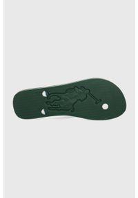 Polo Ralph Lauren japonki BOLT 816861099004.999 męskie kolor zielony. Kolor: zielony. Materiał: materiał. Obcas: na obcasie. Wysokość obcasa: niski #3