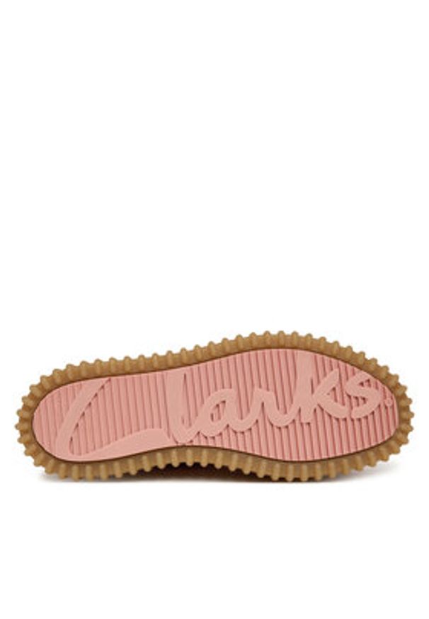 Clarks Półbuty Torhill Bee 26184585 Różowy. Kolor: różowy. Materiał: skóra, zamsz