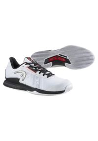 Buty do tenisa męskie Head Sprint Pro 3.5. Zapięcie: sznurówki. Kolor: biały, wielokolorowy, czarny. Materiał: materiał, syntetyk, tkanina. Szerokość cholewki: normalna. Sport: bieganie, tenis