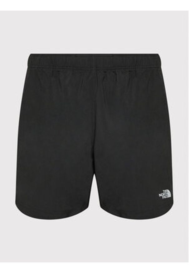 The North Face Szorty sportowe NF0A3O1B Czarny Regular Fit. Kolor: czarny. Materiał: syntetyk. Styl: sportowy
