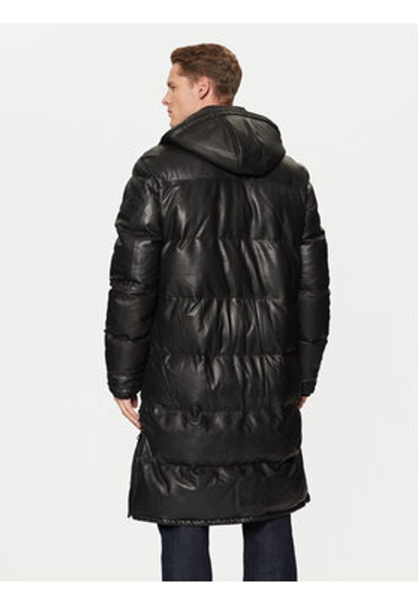 Serge Pariente Kurtka skórzana Vibes Czarny Regular Fit. Kolor: czarny. Materiał: skóra