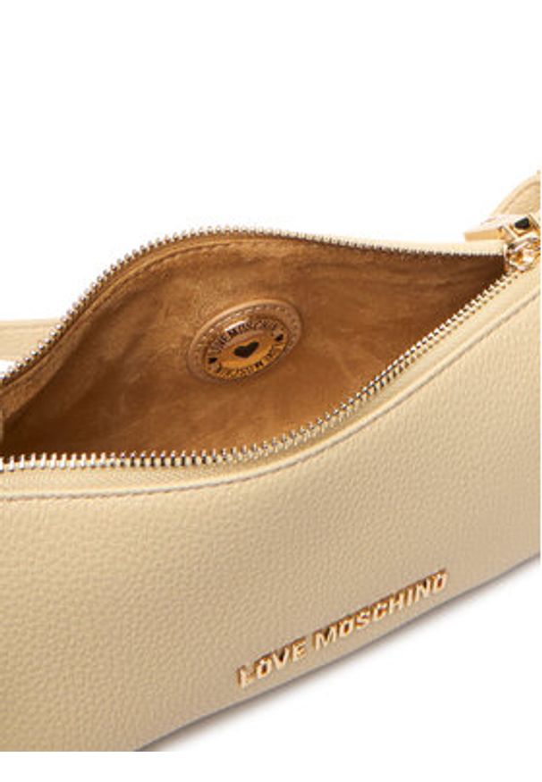 Love Moschino - LOVE MOSCHINO Torebka JC4007PP1OLB0129 Beżowy. Kolor: beżowy. Materiał: skórzane