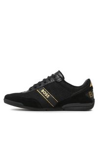 BOSS - Boss Sneakersy Saturn 50493233 Czarny. Kolor: czarny. Materiał: materiał #5