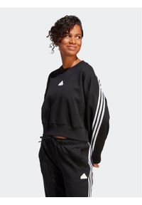 Adidas - adidas Bluza Future Icons IB8494 Czarny Loose Fit. Kolor: czarny. Materiał: bawełna #1