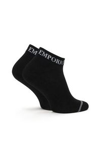 Emporio Armani Underwear Skarpety krótkie EW000584 AF20515 MC215 Czarny. Kolor: czarny. Materiał: bawełna #2