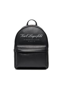Karl Lagerfeld - Plecak KARL LAGERFELD. Kolor: czarny