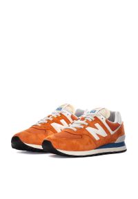 Sneakersy męskie New Balance U574VPA. Okazja: na co dzień, do pracy, na spacer. Kolor: pomarańczowy. Model: New Balance 574. Sport: turystyka piesza #5