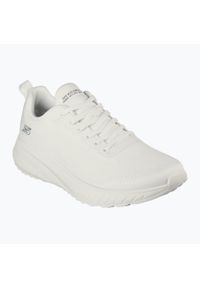 skechers - Buty damskie SKECHERS Bobs Squad Chaos Prism Bold off. Kolor: biały