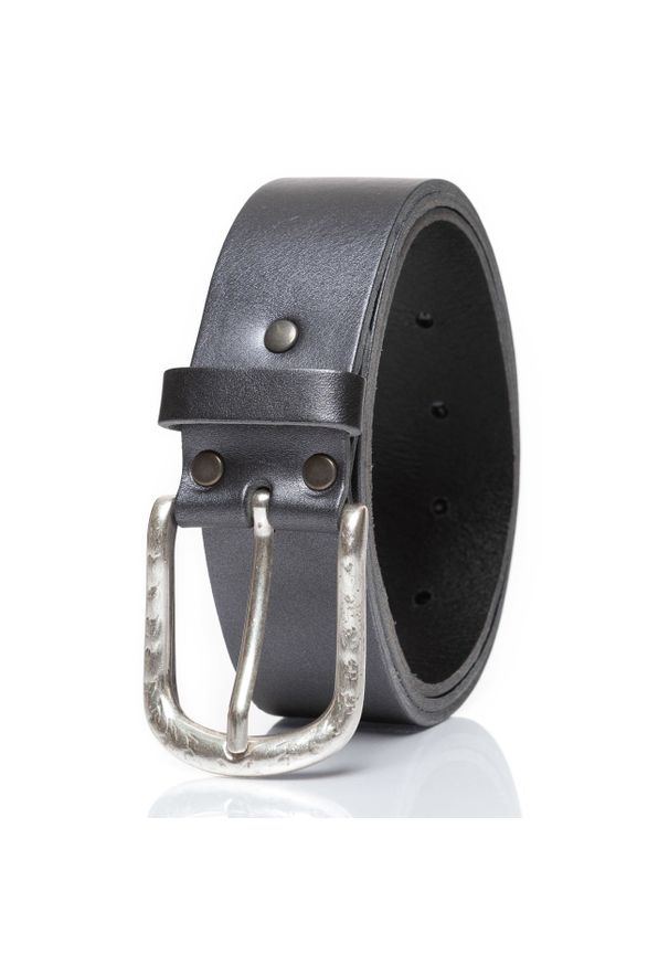 Mustang - MUSTANG PASEK SKÓRZANY SOPO-MUS115 790 40mm Gürtel (Q. 6624 ). Materiał: skóra. Wzór: paski. Styl: klasyczny