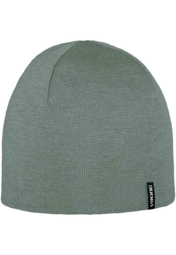Viking - Czapka zimowa z wełną merino VIKING Noma 2.0 GWS Pro Style. Kolor: zielony. Materiał: wełna. Sezon: zima. Styl: sportowy