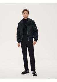 Kazar - Czarne męskie loafersy na grubej podeszwie. Okazja: na co dzień. Zapięcie: bez zapięcia. Kolor: czarny. Materiał: skóra. Szerokość cholewki: normalna. Styl: elegancki, casual #5