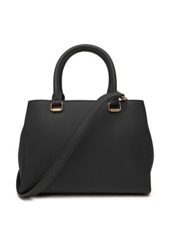 Love Moschino - LOVE MOSCHINO Torebka JC4022PP0NKD0000 Czarny. Kolor: czarny. Materiał: skórzane