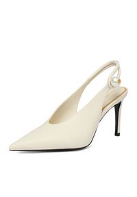 Gino Rossi - GINO ROSSI Szpilki CEO-ROSE-LT2670-W Biały. Kolor: biały. Materiał: skóra. Obcas: na szpilce #6