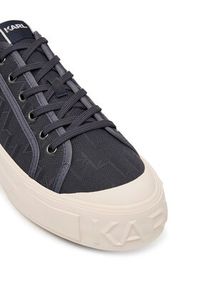 Karl Lagerfeld - KARL LAGERFELD Trampki Kampus Max V KL50526 Granatowy. Kolor: niebieski. Materiał: materiał #2