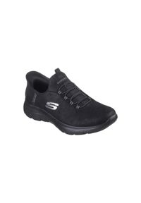 skechers - Buty do chodzenia damskie Skechers Bbk Summit. Okazja: na co dzień. Kolor: czarny. Materiał: materiał, syntetyk. Szerokość cholewki: normalna. Sport: turystyka piesza #1