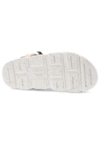 Sandały damskie Jeep, na platformie profilowane na rzepy sportowe i codzienne, kolorowe, JL51602A-001. Okazja: na co dzień, na spacer. Zapięcie: rzepy. Wzór: kolorowy. Sezon: lato. Obcas: na platformie. Styl: casual, sportowy #4