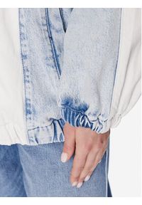 Tommy Jeans Kurtka jeansowa College DW0DW15617 Kolorowy Oversize. Materiał: bawełna. Wzór: kolorowy #4