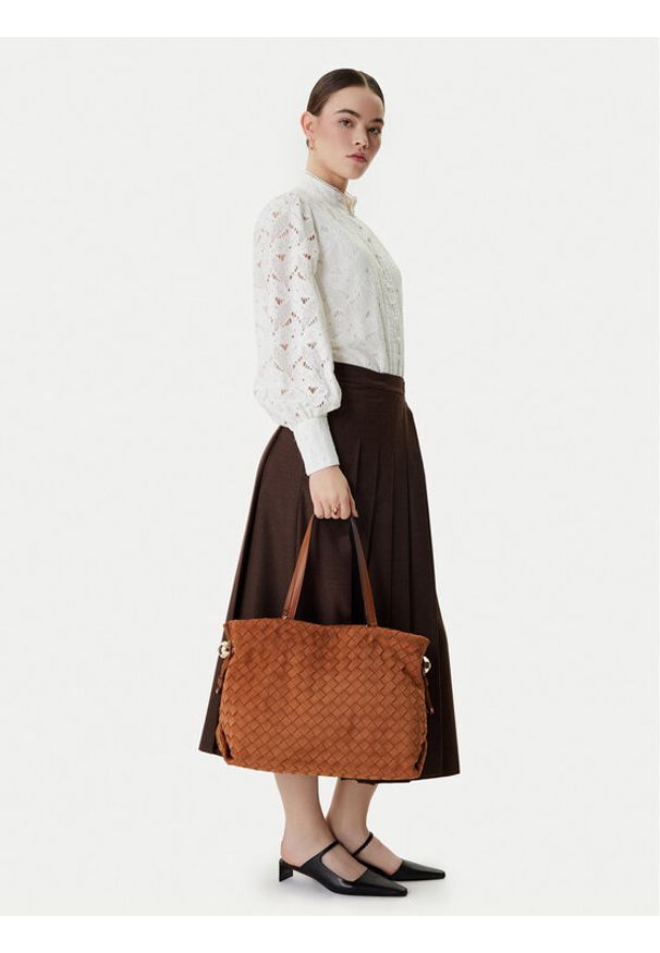 Liu Jo Torebka AA6098 T385A Brązowy. Kolor: brązowy. Materiał: skórzane