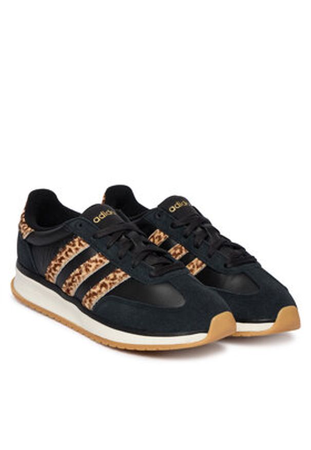 Adidas - adidas Sneakersy Run 70S 2.0 KI5790 Czarny. Kolor: czarny. Materiał: zamsz, skóra. Sport: bieganie