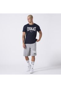 EVERLAST - Koszulka sportowa męska Everlast 37M290J864000. Kolor: niebieski. Materiał: bawełna. Długość rękawa: krótki rękaw. Długość: krótkie