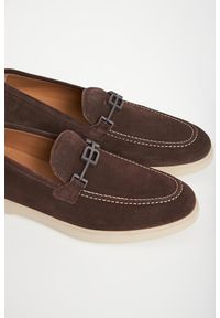 Baldinini - Loafersy męskie zamszowe BALDININI. Materiał: zamsz #4