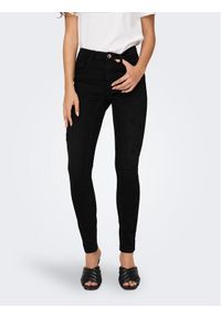 only - ONLY Jeansy 15259128 Czarny Skinny Fit. Kolor: czarny