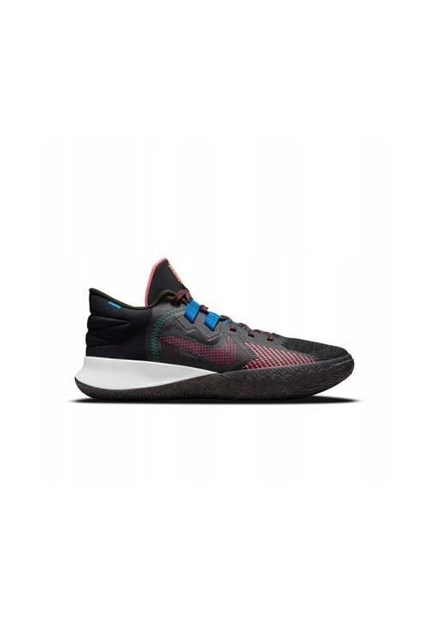 Buty koszykarskie męskie Nike Kyrie Flytrap V. Zapięcie: sznurówki. Kolor: czarny. Materiał: materiał, syntetyk, guma. Szerokość cholewki: normalna