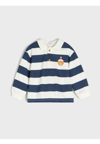 Sinsay - Koszulka z długimi rękawami - kremowy. Kolor: kremowy. Długość rękawa: długi rękaw. Długość: długie #1