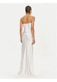 NORMA KAMALI Sukienka wieczorowa ST1243CBC95944 Biały Regular Fit. Kolor: biały. Materiał: syntetyk. Styl: wizytowy