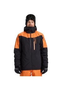 Quiksilver - Kurtka do sportów zimowych techniczna dla Mężczyzn TITANO. Kolor: brązowy. Materiał: poliester. Sezon: zima. Sport: narciarstwo #1