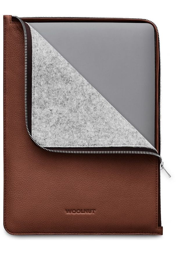 WOOLNUT - Woolnut Leather Folio Case for 13/14" MacBook, Cognac