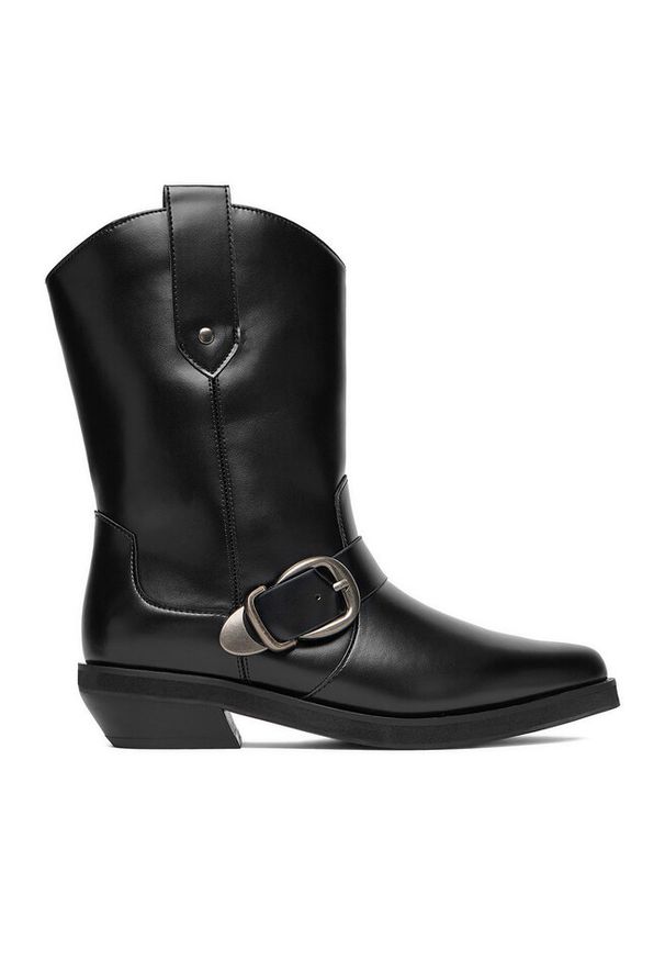 Jenny - Kowbojki JENNY. Kolor: czarny