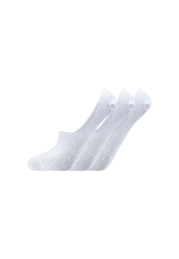 ENDURANCE - Skarpetki treningowe Livio 3-pack Silicone Sneaker Sock. Kolor: biały. Sport: fitness