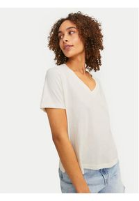 JJXX T-Shirt Annie 12255655 Biały Regular Fit. Kolor: biały. Materiał: bawełna #2