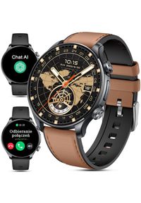 Smartwatch Gravity SMARTWATCH męski GRAVITY GT35-1 GPH/BK/BR PROF. Rodzaj zegarka: smartwatch #1