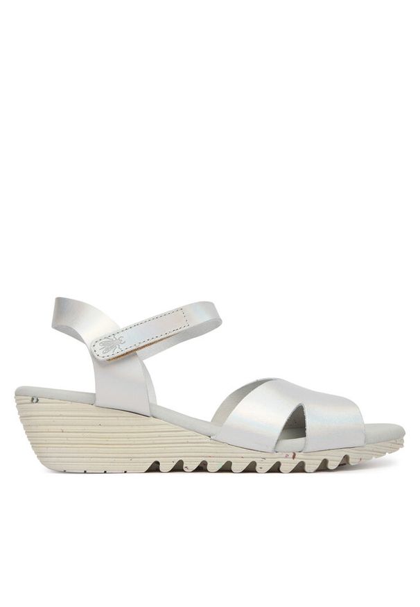 Sandały Fly London. Kolor: srebrny