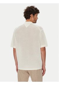 TOMMY HILFIGER - Tommy Hilfiger Koszula MW0MW39530 Beżowy Regular Fit. Kolor: beżowy. Materiał: bawełna #3