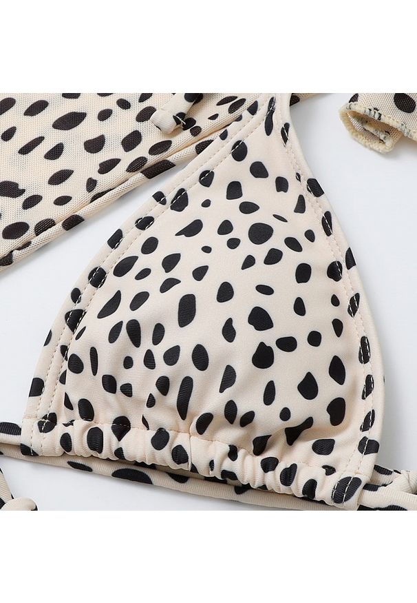 Intica - Dwuczęściowy strój kąpielowy z długim rękawem na lato Milinka. Kolor: wielokolorowy. Materiał: materiał. Długość: długie