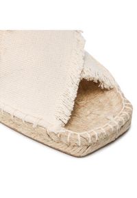 Jenny Fairy Espadryle HZF067-01 Beżowy. Kolor: beżowy. Materiał: materiał #5