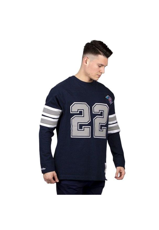 Mitchell & Ness - Długi rękaw NFL Dallas Cowboys Emmitt Smith. Kolor: niebieski. Długość rękawa: długi rękaw. Długość: długie