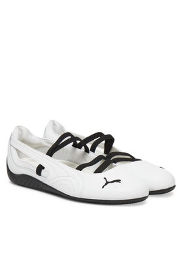 Puma Baleriny Speedcat Ballet LTH Wns 403587 01 Biały. Kolor: biały. Materiał: skóra