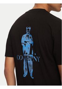 C.P. Company T-Shirt 18CMTS141A005100W Czarny Regular Fit. Kolor: czarny. Materiał: bawełna #3