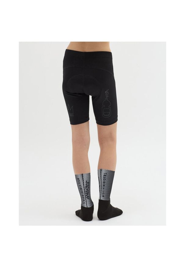 Spodenki rowerowe dziecięce Silvini Junior Bottoms Avisio CP2299. Kolor: czarny
