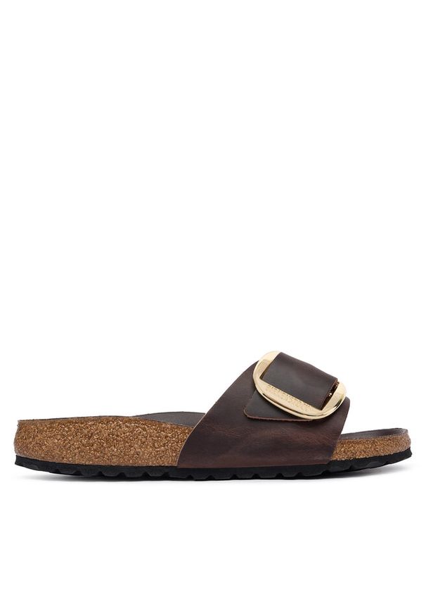 Klapki Birkenstock. Kolor: brązowy