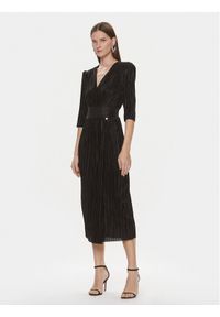 Rinascimento Sukienka koktajlowa CFC0019315002 Czarny Regular Fit. Kolor: czarny. Materiał: syntetyk. Styl: wizytowy