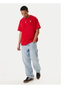 Adidas - adidas T-Shirt Trefoil Essentials KC8984 Czerwony Oversize. Kolor: czerwony. Materiał: bawełna #4
